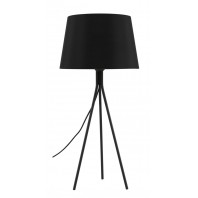 Telbix-Anna Table Lamp  40wE27 max  H610 D300  Black , Blue , White / Black Coal 